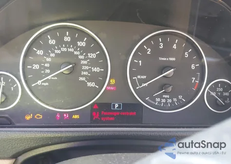 2014 BMW 328I z USA, uszkodzony, nr VIN WBA3C1C5XEK106465